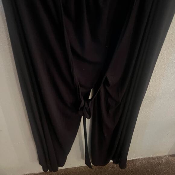 NWT Lane Bryant 22/24L Halter Top Wide Leg Jumper Black Retro Goth Whimsygoth - Picture 14 of 16